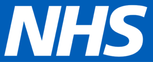 Graphic displaying the NHS logo.